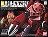 HGUC MSM-07S Z'Gok Char scala 1/144 1