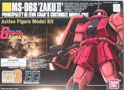 MS-06S Zaku-II Char scala 1/144 (type 1)