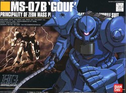 MS-07B Gouf scala 1/144