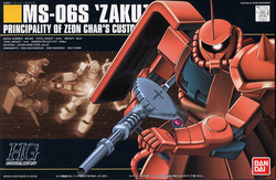 MS-06S Zaku-II Char scala 1/144 (type 2)