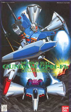 RX-78 GP-01fb Gundam Zephirantes Full Burner scala 1/144