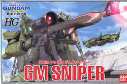 RGM-79(G) GM-Ground Sniper Type scala 1/144