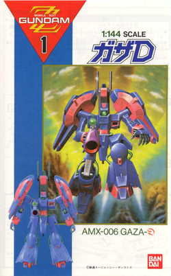 AMX-006 GAZA-D scala 1/144