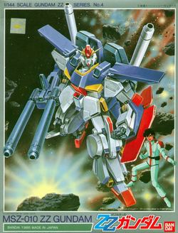 MSZ-010 ZZ GUNDAM scala 1/144