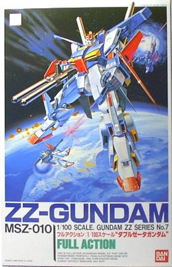 MSZ-010 ZZ GUNDAM scala 1/100