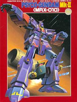 MRX-010 PSYCO-GUNDAM Mk-II scala 1/300