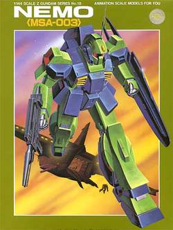 MSA-003 NEMO scala 1/144