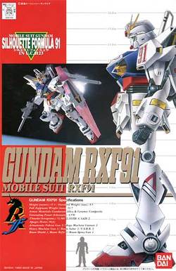 Gundam RXF91 scala 1/100