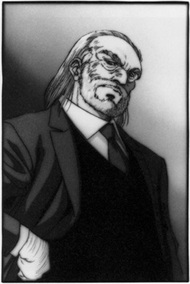 Il dottor Minovsky, l'ideatore del famoso reattore per MS - fonte immagine: <a href="/immagini/ms_era_01.htm">MS Era</a>