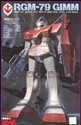 Fronte della scatola del RGM79 GIMM scala 1/100 real type