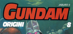 parte della copertina del numero 8 di Gundam Origini